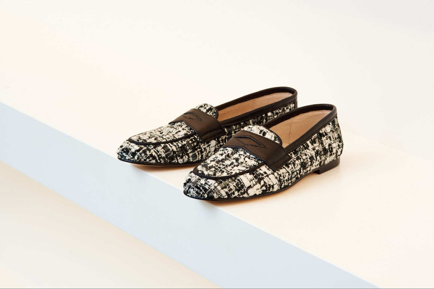 Hoo Tweed Penny Loafer - Halo Shoes