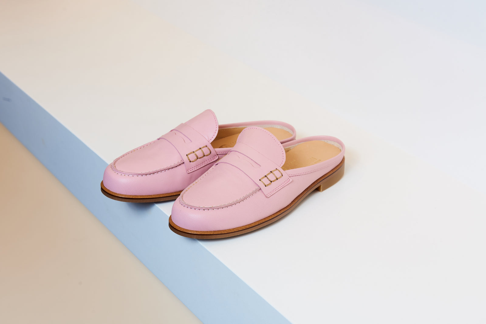 LMDI Light Pink Mule - Halo Shoes