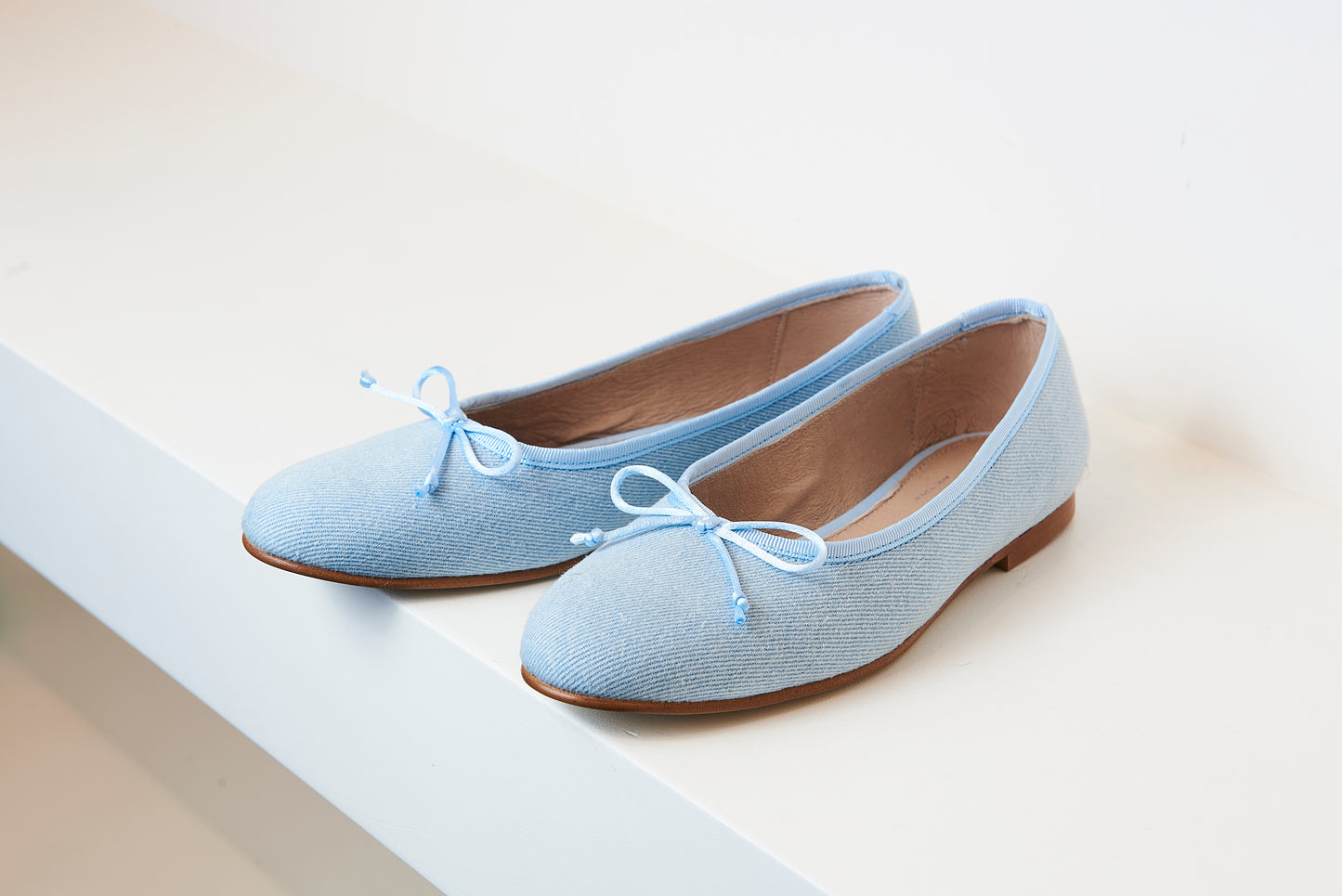 Valencia Denim Ballet Flat