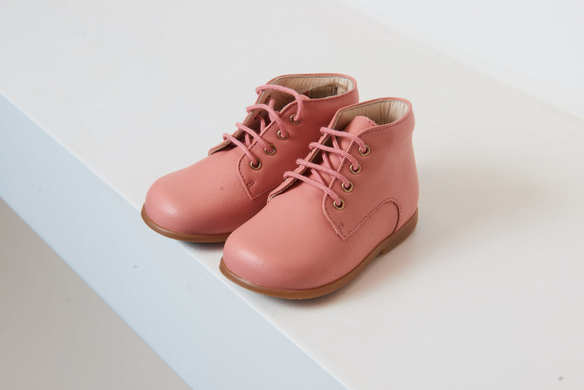 Beberlis Pink Baby Bootie - Halo Shoes