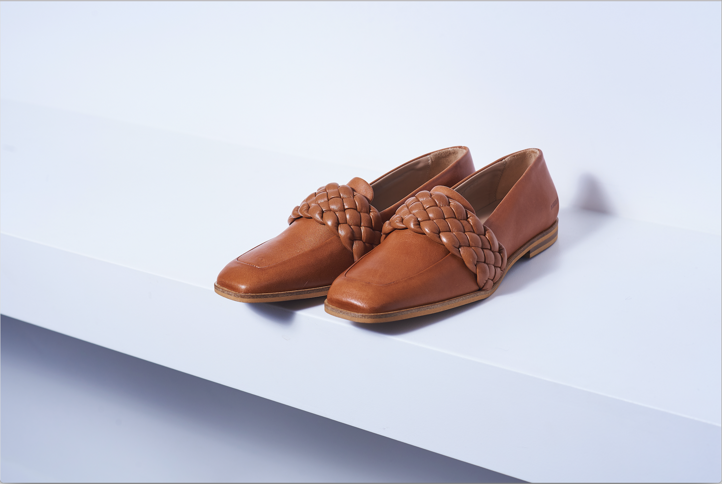 Angulus Cognac Loafer - Halo Shoes